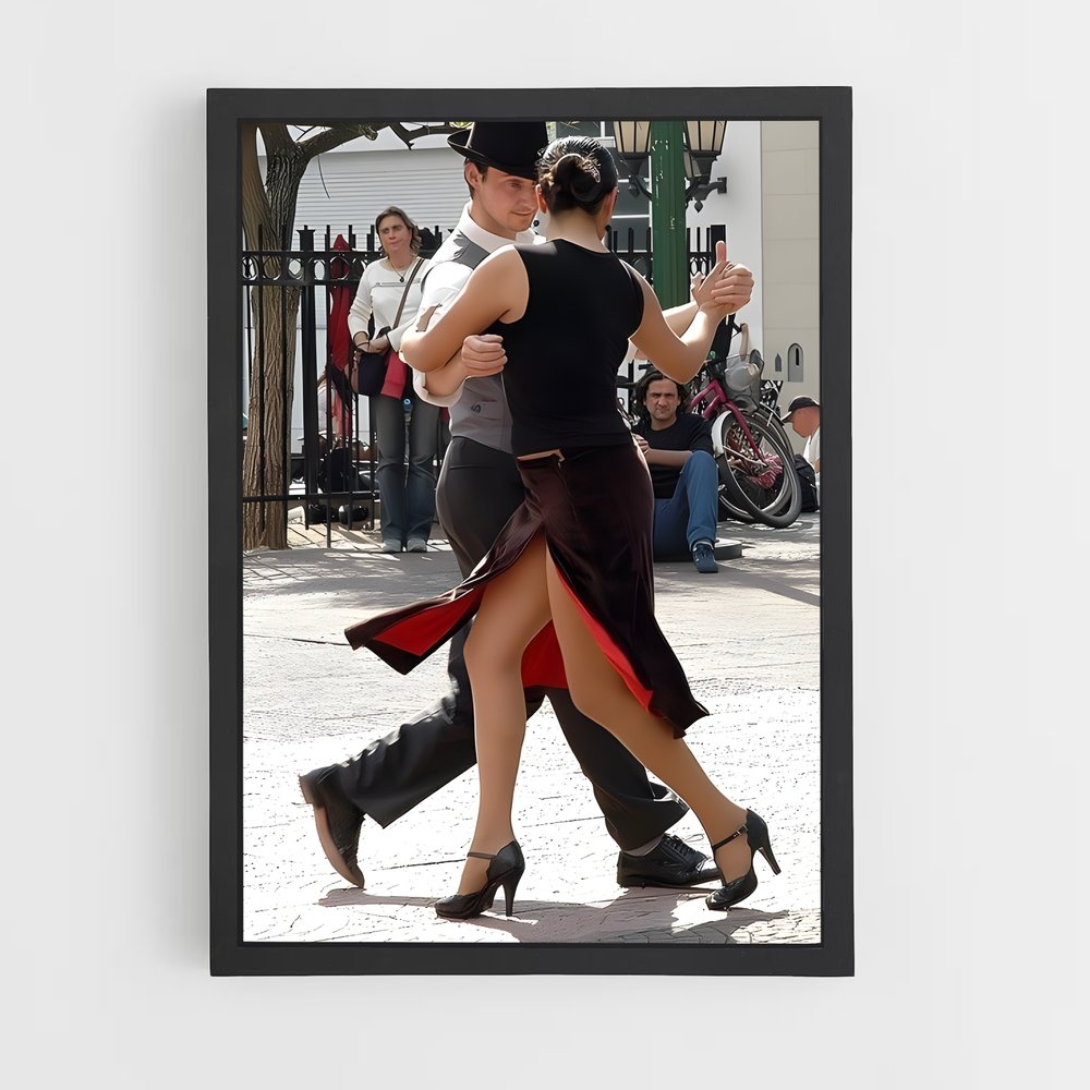 Poster Tango en Plein Air – affiche Danse (vue 2)